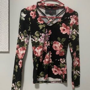 Turtle neck long sleeve